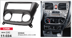 CARAV 11-024 переходная рамка магнитолы для Nissan Almera 2000-2006