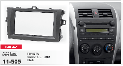 CARAV 11-505 переходная рамка магнитолы для Toyota Corolla 2007-2013