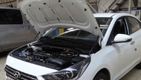 Упоры капота для Hyundai Solaris 2017- 2шт KU-HY-SL02-00