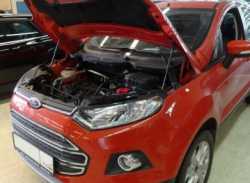 Упоры капота для Ford EcoSport 2014- 2шт KU-FD-ES00-00