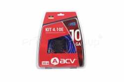 ACV KIT 4.10E комплект проводов для 4-кан усилителя 10AWG