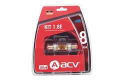 ACV KIT 1.8E комплект проводов для 1-кан усилителя 8AWG