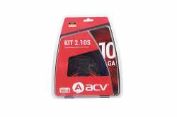 ACV KIT 2.10S комплект проводов для 2-кан усилителя 10AWG
