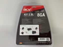 ACV KIT 2.8L комплект проводов для 2-кан усилителя 8AWG