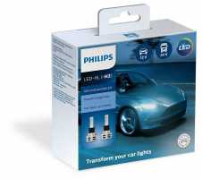 лампа автомобильная светодиодная Philips Ultinon Essential LED 11336UE2X2 H3 2шт 6500K