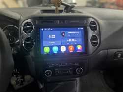 Установка магнитолы ACV AD-9005  Android на VW Tiguan