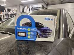 Установка автосигнализации StarLine E66 v2 eco на Audi A4